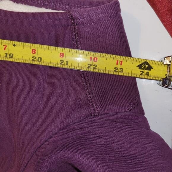 L.L. Bean Womens Fleece Lined Vest Purple Size S Winter Warm Layers - Picture 3 of 6